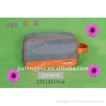 Grey Color 420D Polyester Men Bag with Simple Design